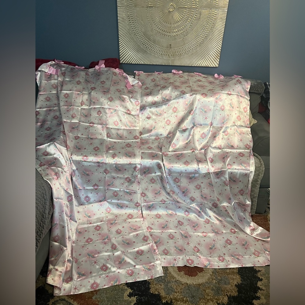 Vintage Disney Princess Curtain Panels (2)